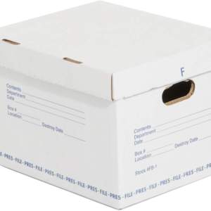 Legal Tote/File Box 15 x 12 x 10 (1.0 c/f)